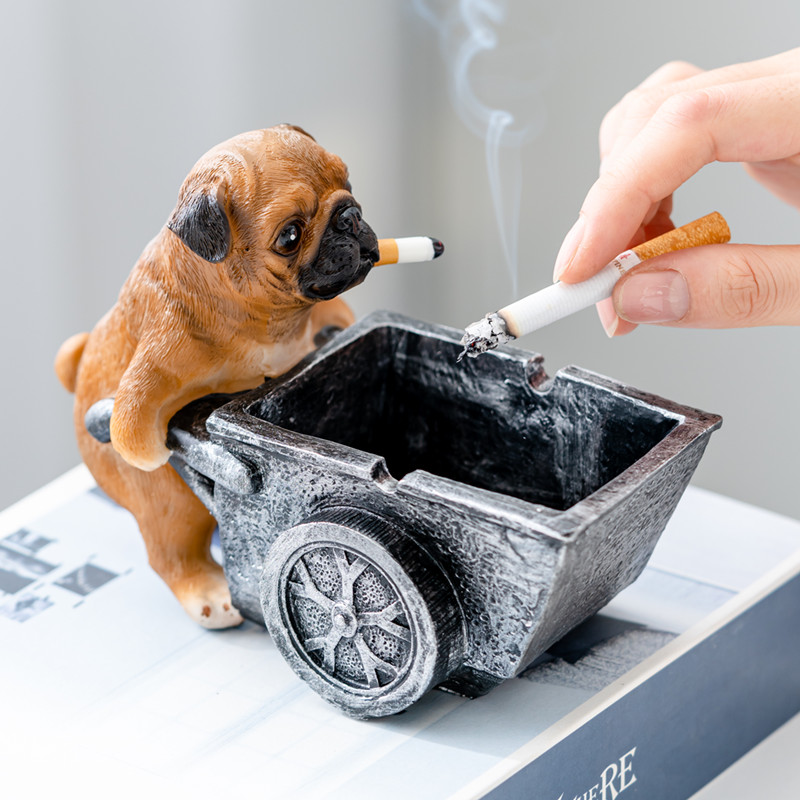 Ashtrays Creativity Personality Trend Home with cover Office adorable birthday present Guys send boyfriend friends-Taobao