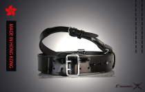 Hong Kong Lavenir High Quality Genuine Leather Sky Ground Wire Strap