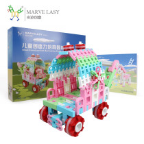 Miracle Creative Marvelasy 300 Components 561 Model Paper Boxed Girls Puzzle Building