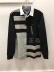 Jiuwei đích thực mua toàn cầu Tommy Hilfiger thời trang nam thu đông màu sắc thoải mái kết hợp áo polo dài tay active shirt Polo
