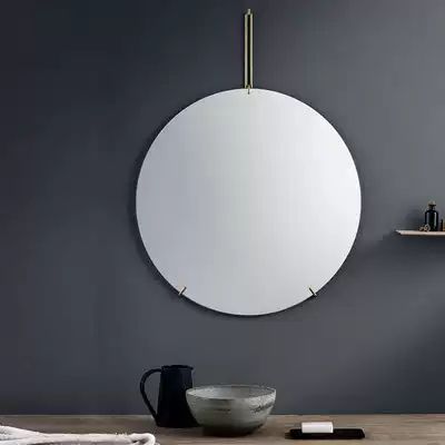Nordic Wall dressing room mirror bathroom mirror bathroom mirror toilet round mirror cosmetic mirror wall cosmetic mirror