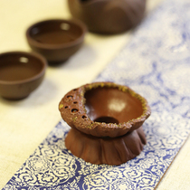 Purple sand handmade lotus tea leak filter accessories tea filter sand cloth leak net tea tea tea art kung fu tea props tableware