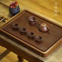 German material Bakelite tea plate Bakelite tea table Tea Sea tea art tea props drainage storage household rectangle