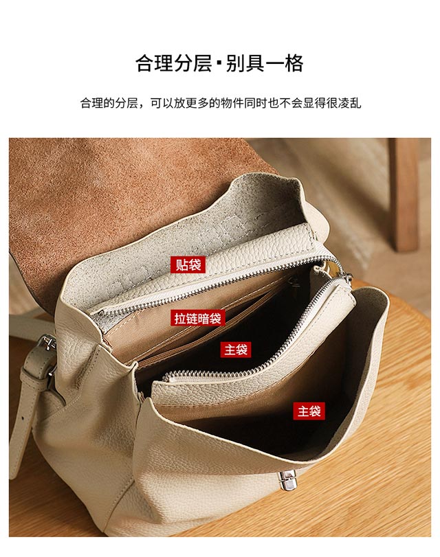 Túi đeo vai nữ da siêu lửa 2019 mới Hàn Quốc thời trang công suất lớn lớp đầu tiên nữ da mềm - Ba lô cấp đi học nữ cấp 2