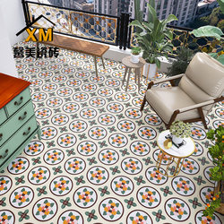 Mediterranean balcony terrace non-slip floor tiles bathroom wall tiles kitchen stove tiles entrance tiles 300