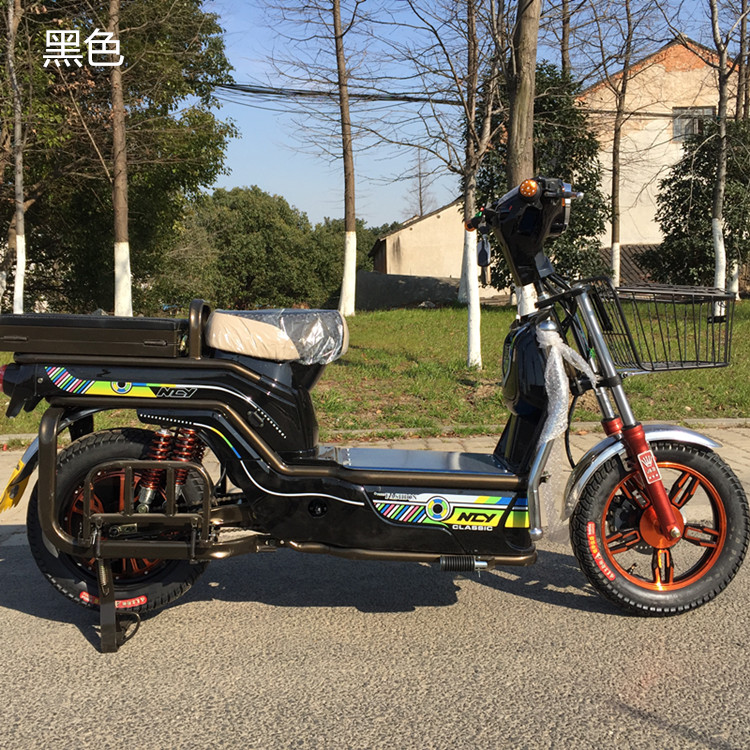 Skyhawk off-roader tải nặng Wang Street chạy hàng hóa điện nhóm xe máy Mỹ mang đi giao hàng bữa ăn có người lái xe điện 60-72 volt - Xe đạp điện xe x men