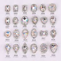  Nail diamond nail art classic explosion alloy rhinestone colorful super flash luxury net red three-dimensional combination pile diamond jewelry