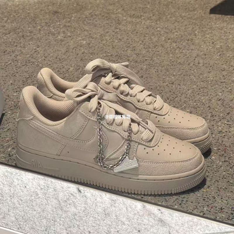Nike 26Th Autumn Women's Low-Top Af1 Air Force One Suede Sports Shoes Iv6042-236