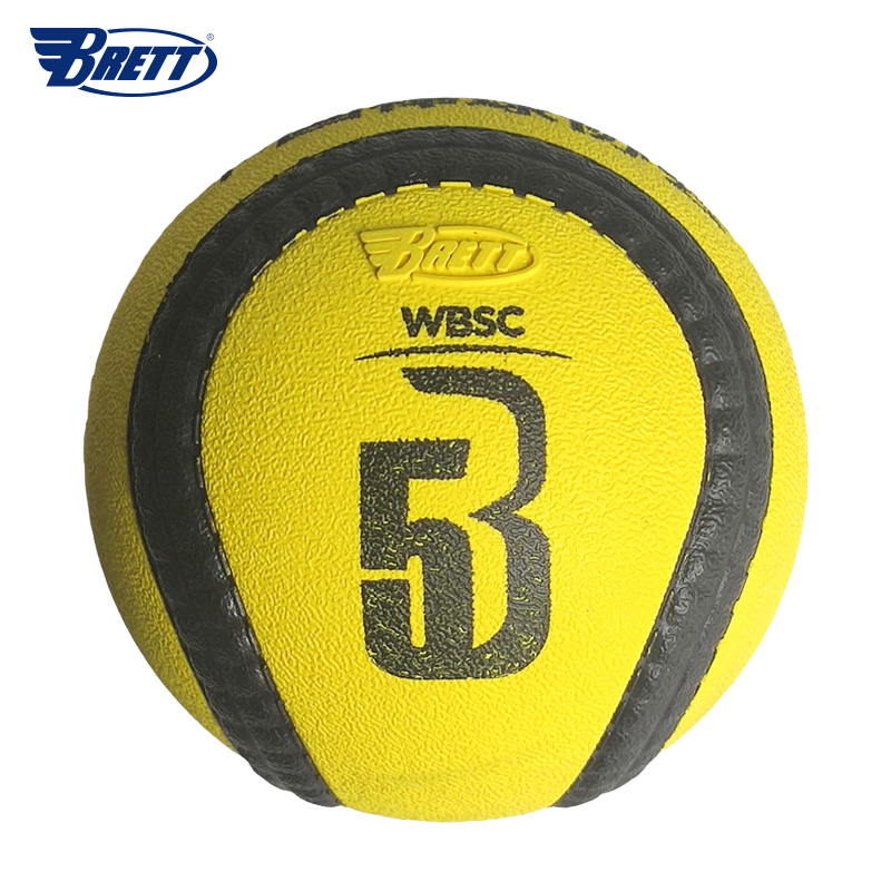BRETT five-person unarmed rubber baseball WBSC China Baseball Association designated game ball hollow soft ball