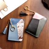 Tide, модные монеты, кошелек, ультратонкая короткая сумка через плечо, маленький изысканный бумажник, из натуральной кожи, простой и элегантный дизайн