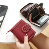 Небольшой бумажник, короткая сумка через плечо, кожаный картхолдер, кошелек, коллекция 2021, из натуральной кожи