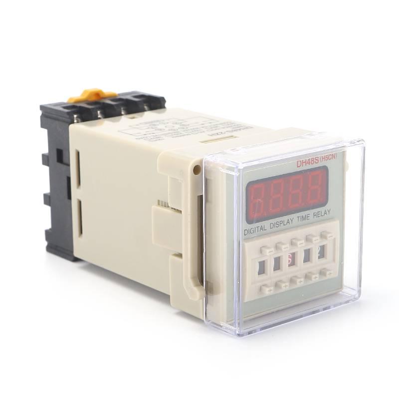 dh48s-2z digital display time-lapse relay electrifying time-lapse precise control of two-open closed transformer AC 220V
