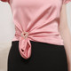 Brooch women's silk scarf buckle needle corner knotted buckle invisible t-shirt buckle ring hem waist waist artifact summer non-slip dual-use