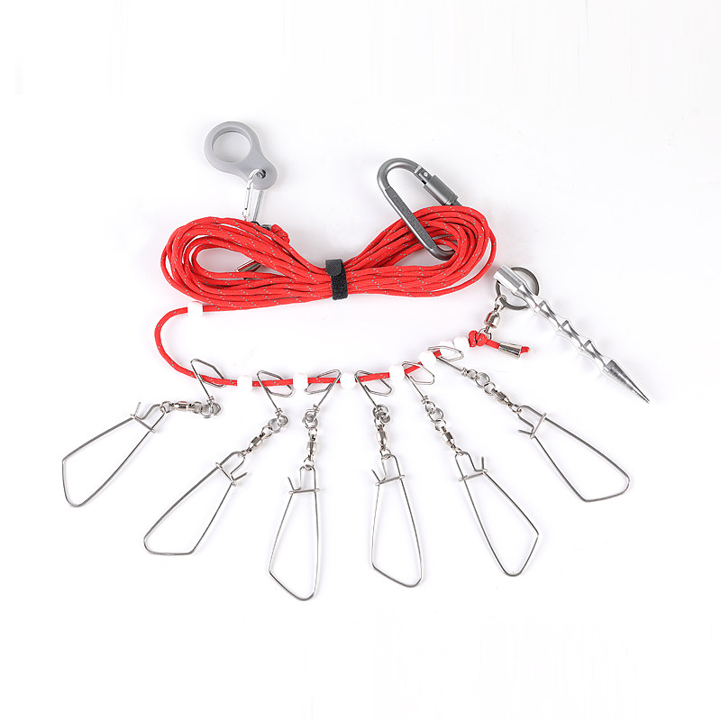 Road Subano Fishing Lock Stainless Steel Fish Buckle Portable Mini Small Lock Fisher Live Fish Buckle Diy Accessories Lujah