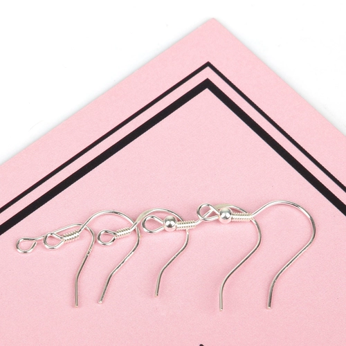 Серьги ручной работы, аксессуар, клипсы, аксессуары, серебро 925 пробы, DIY