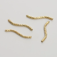 S -Tube 14K Gold Bag 1,5x20 мм 10 штук