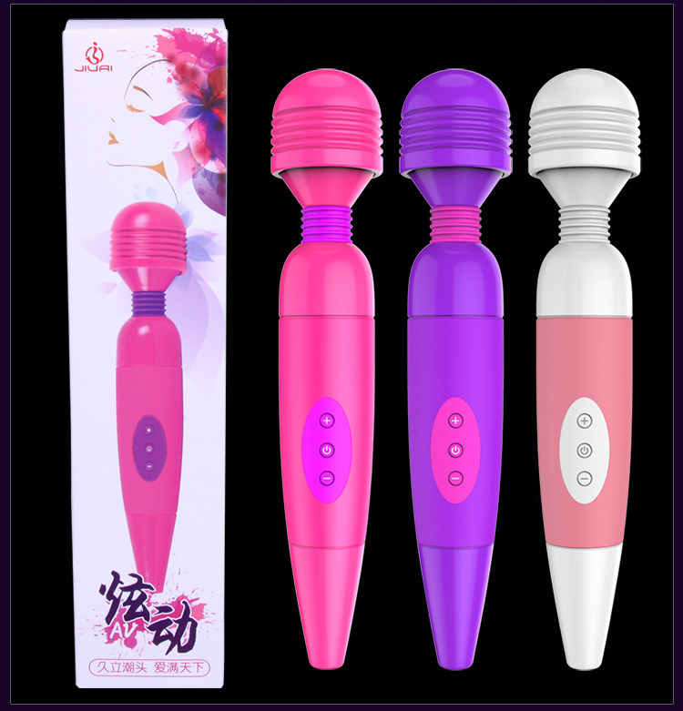 Super Super Super Charged Self-Defense Shake Stick Massage Av Stick Woman with electric tongue Suction Breast Clitori Stimulation