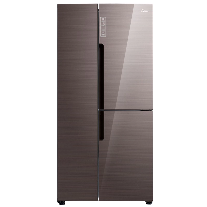 Midea / Midea BCD-408WKGPZM (E) giảm 408 lít ba tủ lạnh, chuyển đổi tần số, tiết kiệm năng lượng, làm mát bằng không khí và không có sương giá - Tủ lạnh