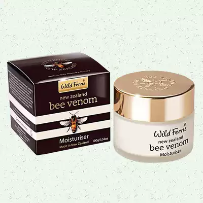Wild Ferns bee venom moisturizer New Zealand
