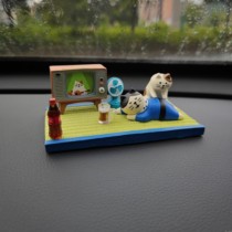 Technician Cat Car Swing Piece Gift Box Cozy Healing Ensemble Cute Birthday Gift Girls On-board Ornaments Cats First Sen