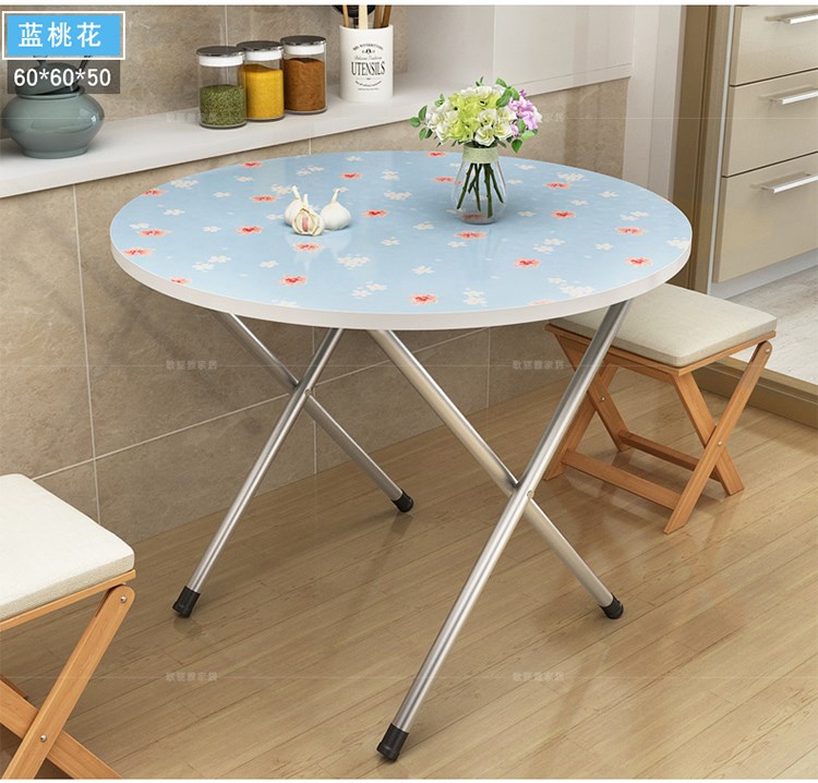 Bàn cờ nhỏ bàn ăn gỗ rắn bàn cờ vua nhà bàn gấp đôi hộ gia đình căn hộ nhỏ 4 người - Bàn bàn học có giá sách