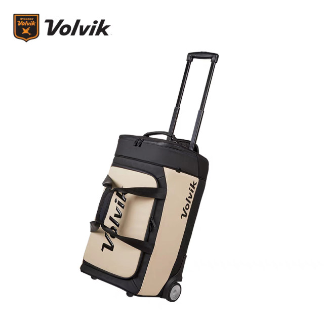 ກະເປົ໋າກ໊ອຟ Volvik Warwick ສີດໍາ beige ນ້ໍາຫນັກເບົາຄວາມຈຸຂະຫນາດໃຫຍ່ Boston suitcase ຖົງເຄື່ອງນຸ່ງຫົ່ມ