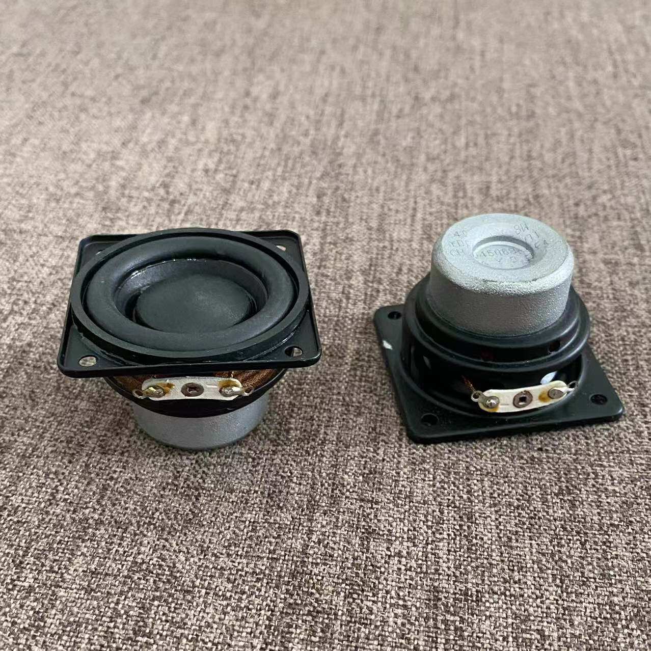 USA 1 5 inch 4 Europe 8W square full frequency horn Fever HIFI huge neodymium magnetic oak edge Bluetooth speaker DIY