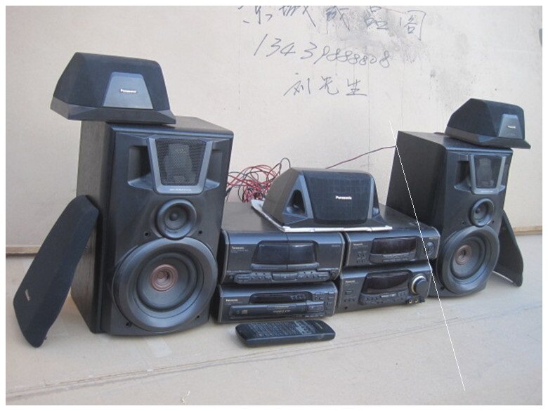 Imported original Panasonic Panasonic fever combination audio computer audio used sound