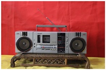 Japan imported second-hand recorder Sharp QT38 recorder dual card recorder Radio good color