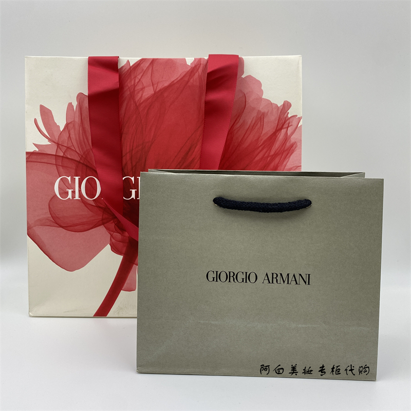 In-Stock Genuine Armani Bags, Cosmetics Counter Shopping Bags, Lipstick Paper Bags, Handbags