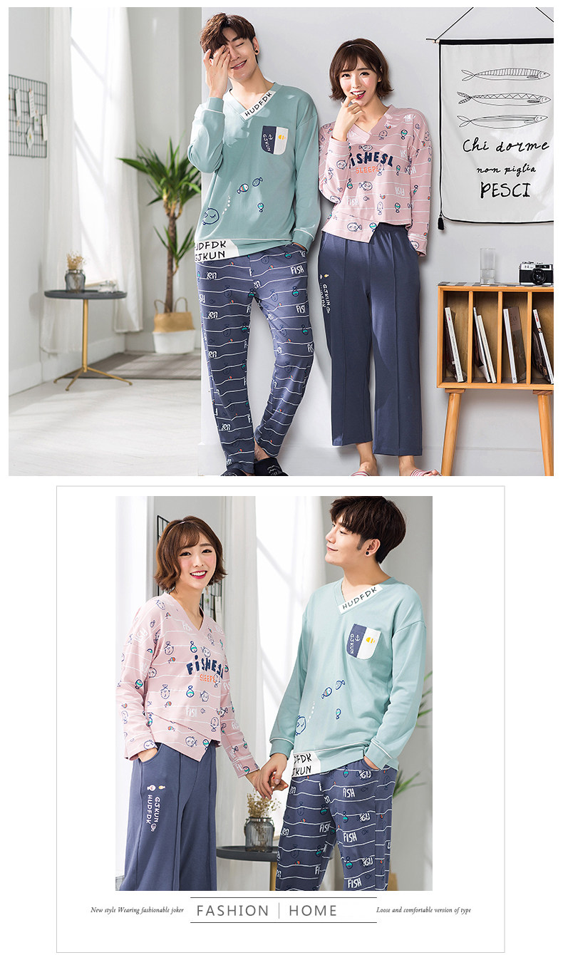 Pyjama mixte en Coton à manches longues - Ref 2988466 Image 119