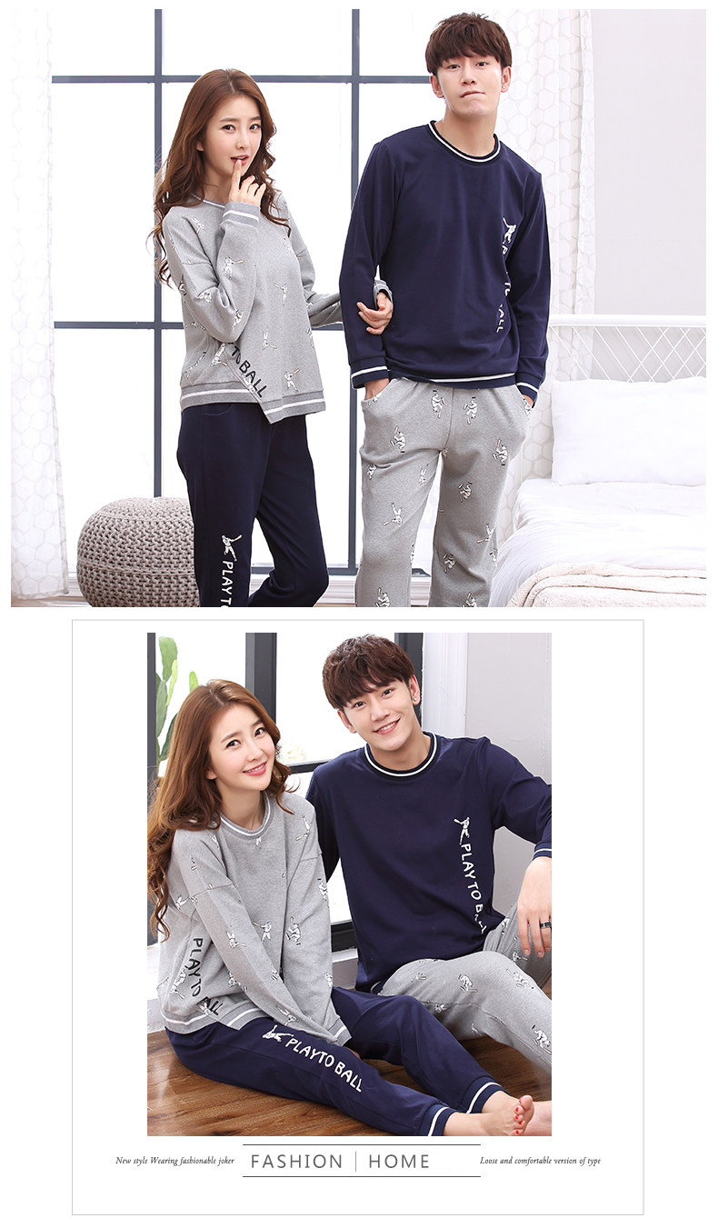 Pyjama mixte en Coton à manches longues - Ref 2988466 Image 70