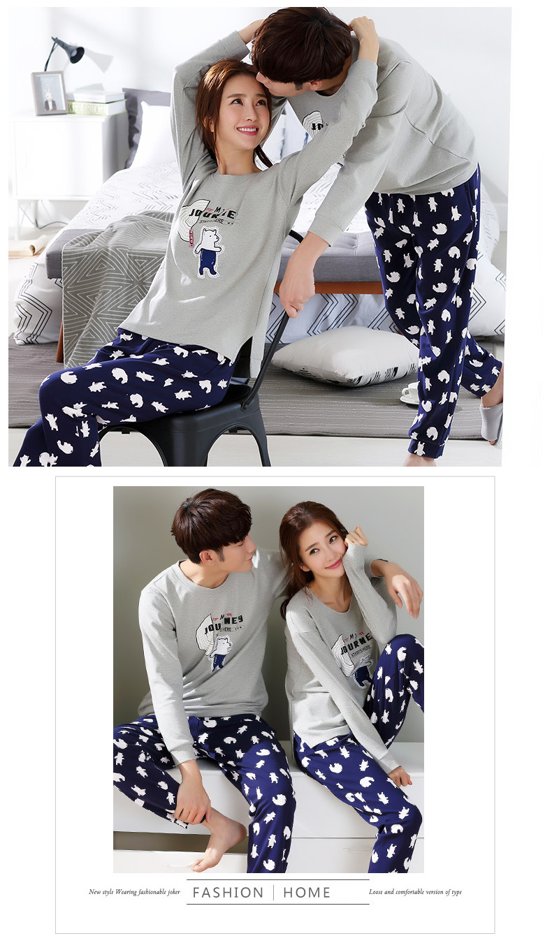 Pyjama mixte en Coton à manches longues - Ref 2988466 Image 113