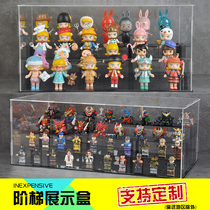 Bubble Matt ladder multi-layer LEGO Jasmine doll hand-made dust cover blind storage transparent acrylic display box