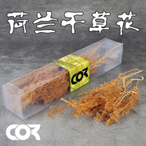 Railway model floor building sand table Scene scene Plant miniature tree Dutch dried flower tree thorn quinoa