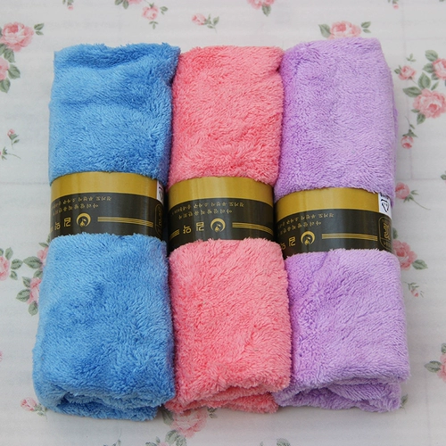 Импортное косметическое коралловое полотенце, сухое очищающее молочко для лица, в корейском стиле, 33×62см