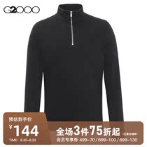  G2000 mens clothing 2021 summer new shopping mall with the same zipper neckline trend casual jacket jacket men