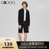 G2000 men AT twentytrend simple outside wear tooling straight tube skin-friendly five-point casual shorts Men *