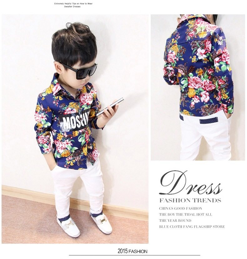 Chemise garcon à manche longue - Ref 2074740 Image 11