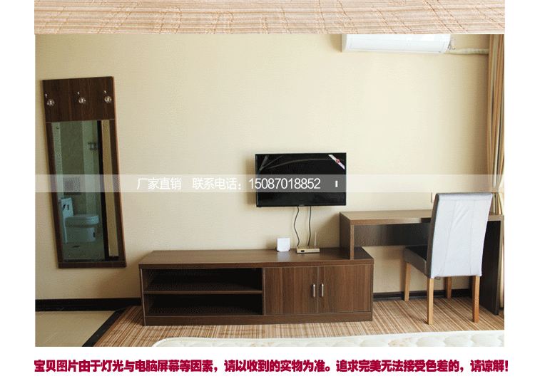 Côn Minh Khách sạn kết hợp Tủ TV Bàn viết Bàn Express Khách sạn Nội thất Khách sạn Bàn máy tính Tủ hành lý Ghế - Nội thất khách sạn kệ tivi phòng ngủ