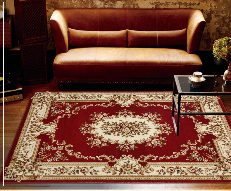 L地毯欧式高档客厅茶几垫卧室满铺床边毯长方形沙发加厚毯2.0*2.8