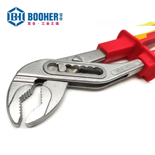 Booher Paohe Professional Electric Clamp Iosulation Water Plyers Многофункциональная водопроводная гаечная гаечная гаечная гаечная труба Plyers Сильные плоскогубцы