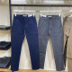 Authentic Baleno Men's Casual Pants, New Autumn and Winter Style, Pure Cotton, Solid Color, Business Casual, Slim Fit, Straight Leg Men's Casual Pants