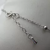 Модный браслет, аксессуар, серебро 925 пробы, 3mm, простой и элегантный дизайн