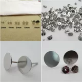 Универсальные золотые модные серьги, серебро 925 пробы