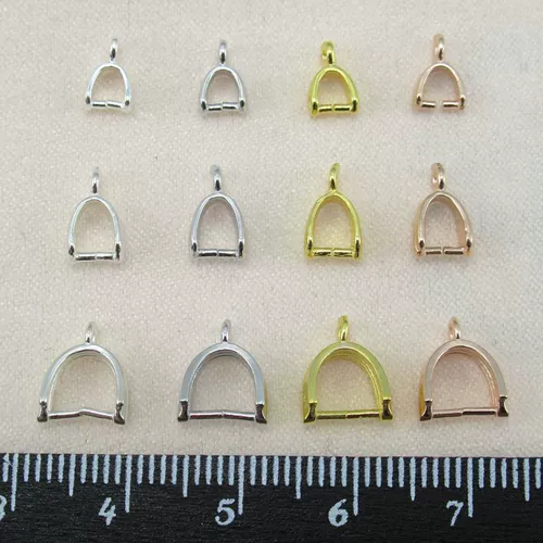 Аксессуары, застежка, изумрудная подвеска, серебро 925 пробы