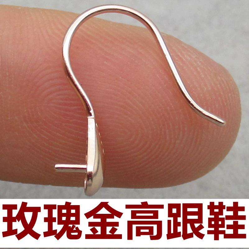 Серьезные гипоаллергенные серьги, образец 925 серебро, образец 925