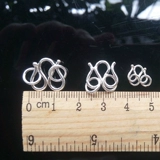 Ожерелье Браслет Пряжка 925 Серебряные бисерастовые аксессуары M СКРЕЗА/W GUCLLE/BEAGLE SAIC