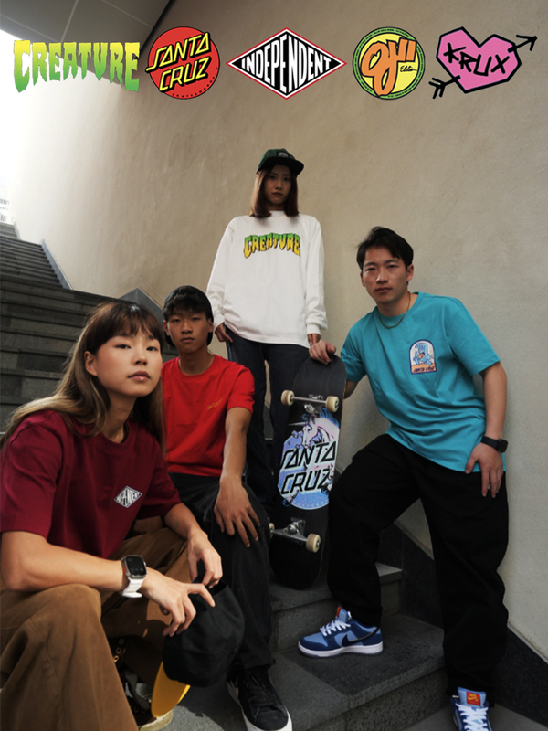 Santacruz/Independent Skateboard Casual T-Shirt Sweatshirt Casual Pants Hat Street Jump Skateboard Shop Santacruz/Independent Skateboard Casual T-Shirt Sweatshirt Casual Pants Hat Street Jump Skateboard Shop
