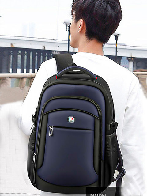 Middle School Student Schoolbag, Male High School Student Backpack, Large Capacity Casual Travel Business Computer Backpack, Female Balang